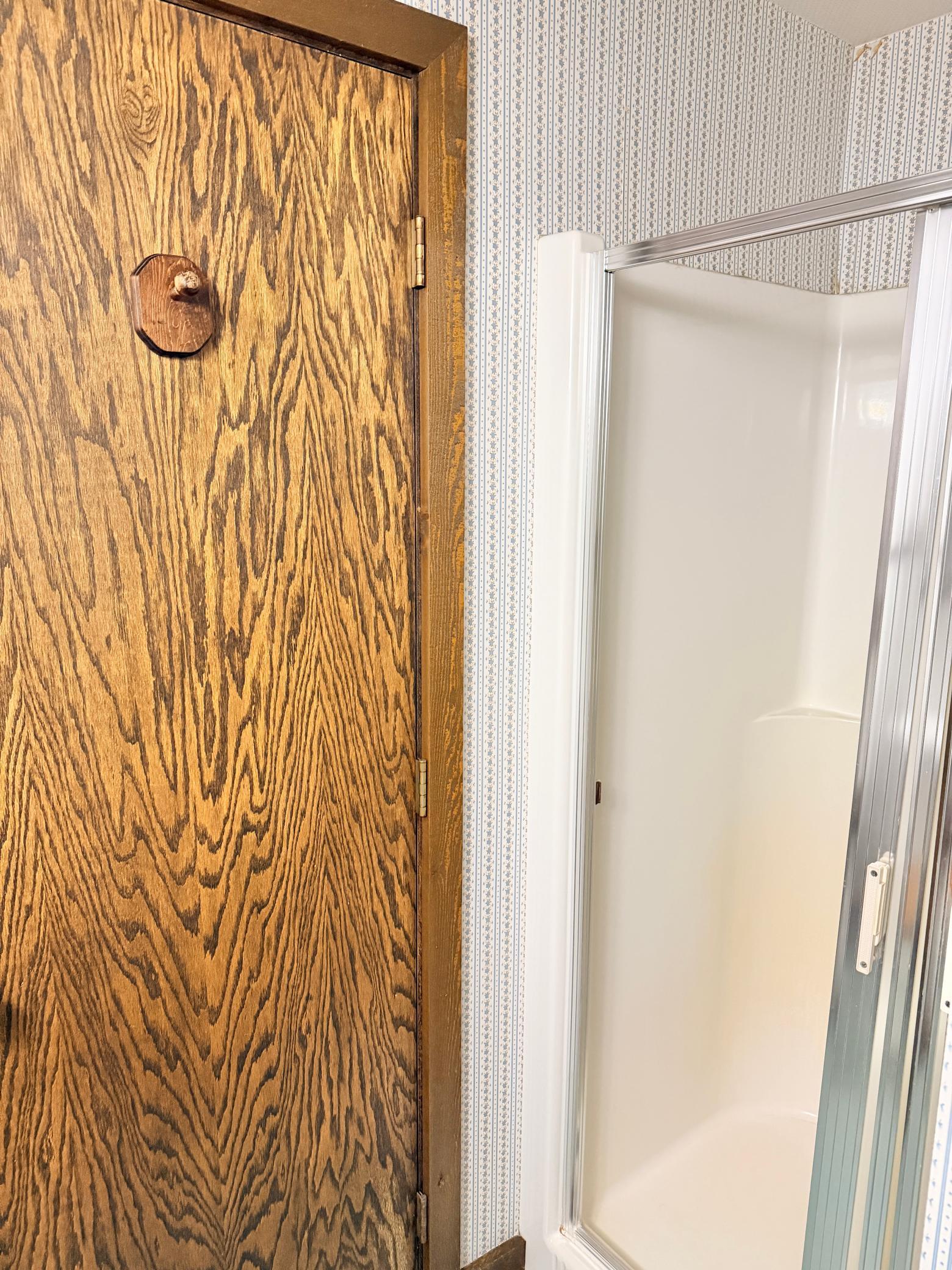 3/4 lower level bathroom