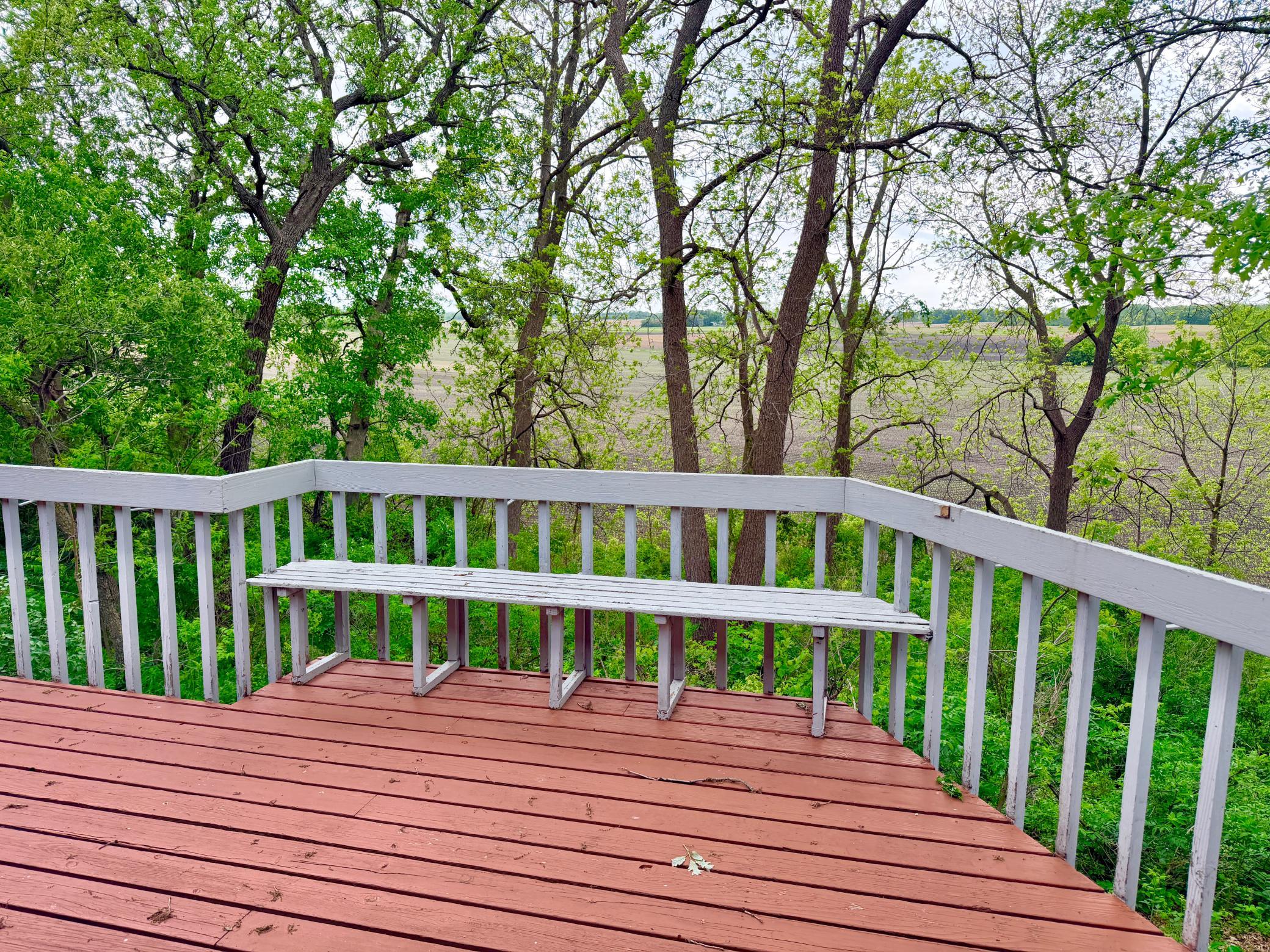 View from deck