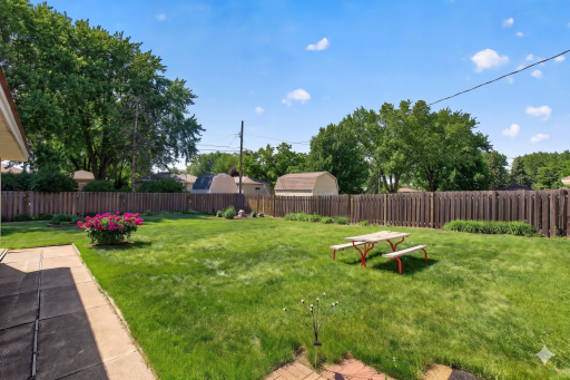 Full privacy fence is great for the family or pets.