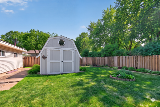 And a storage shed to help you stay organized.