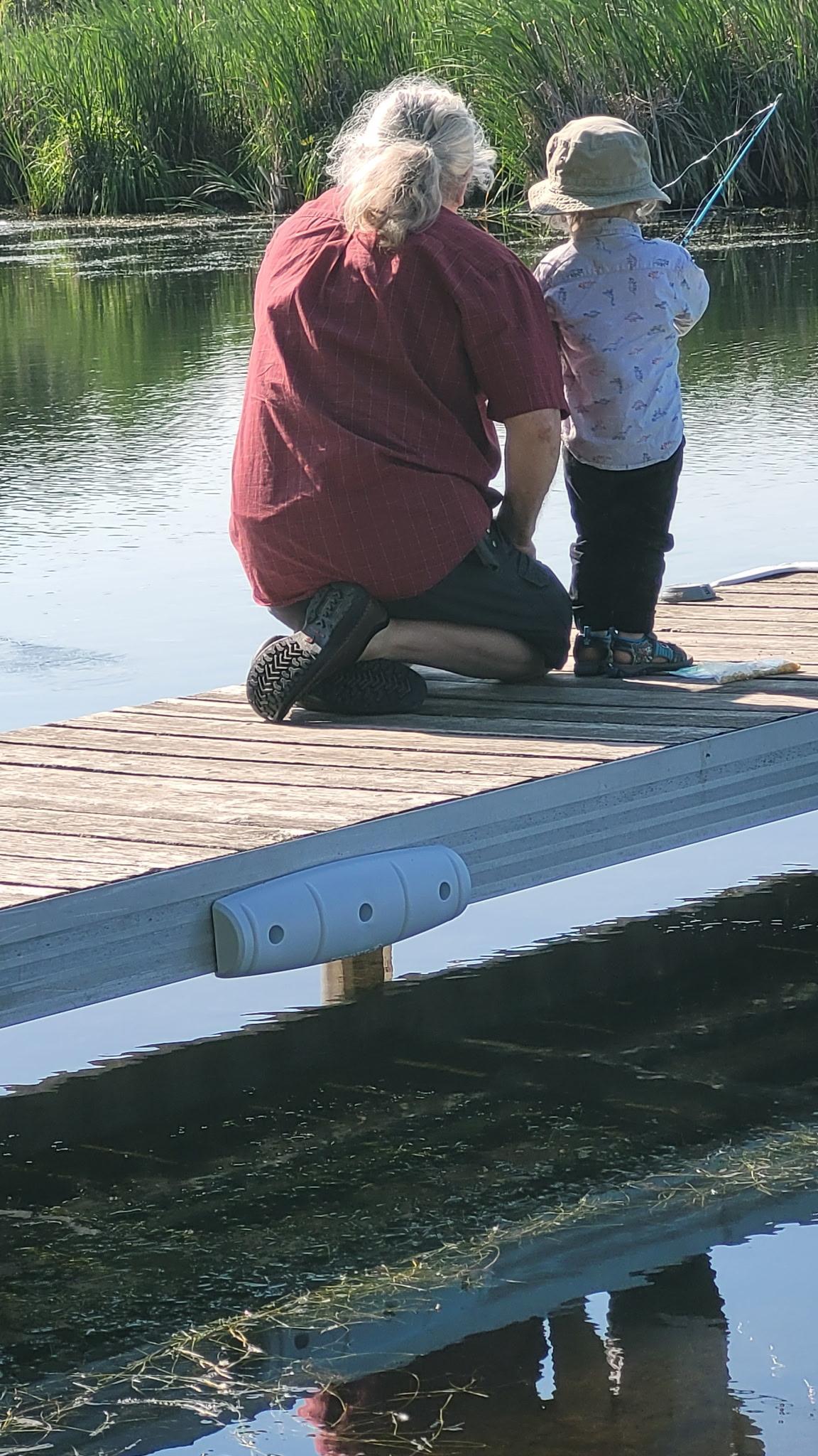Spend the day fishing