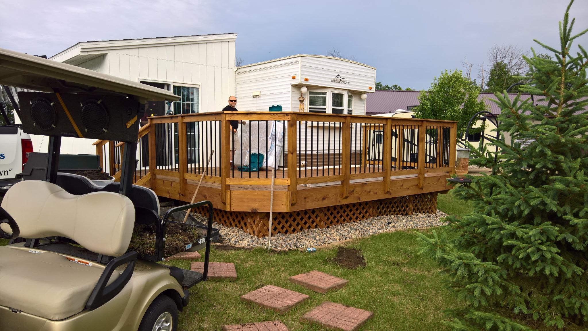 204 Sq. Ft. Deck
