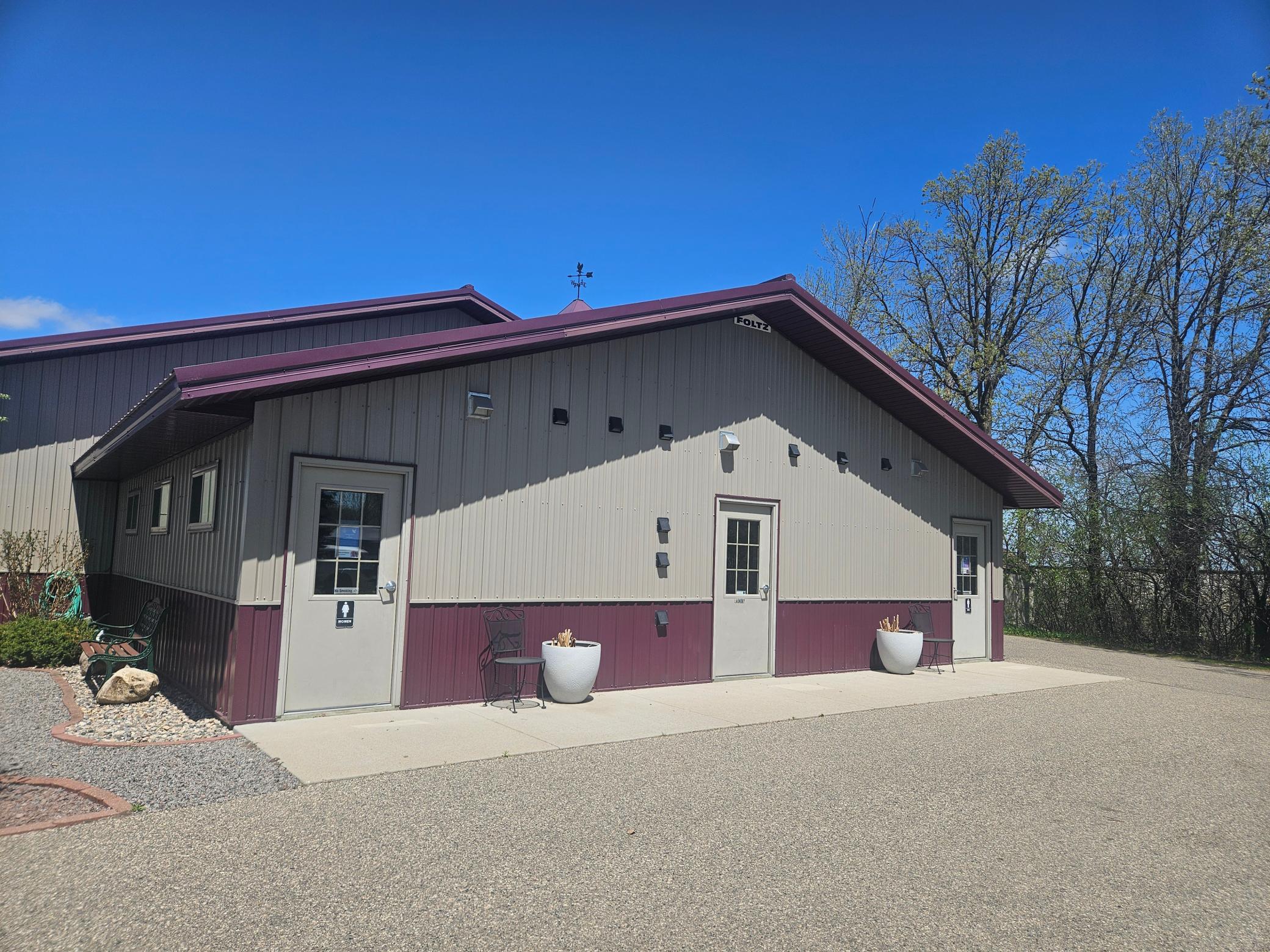 Storage offers laundry & bathrooms