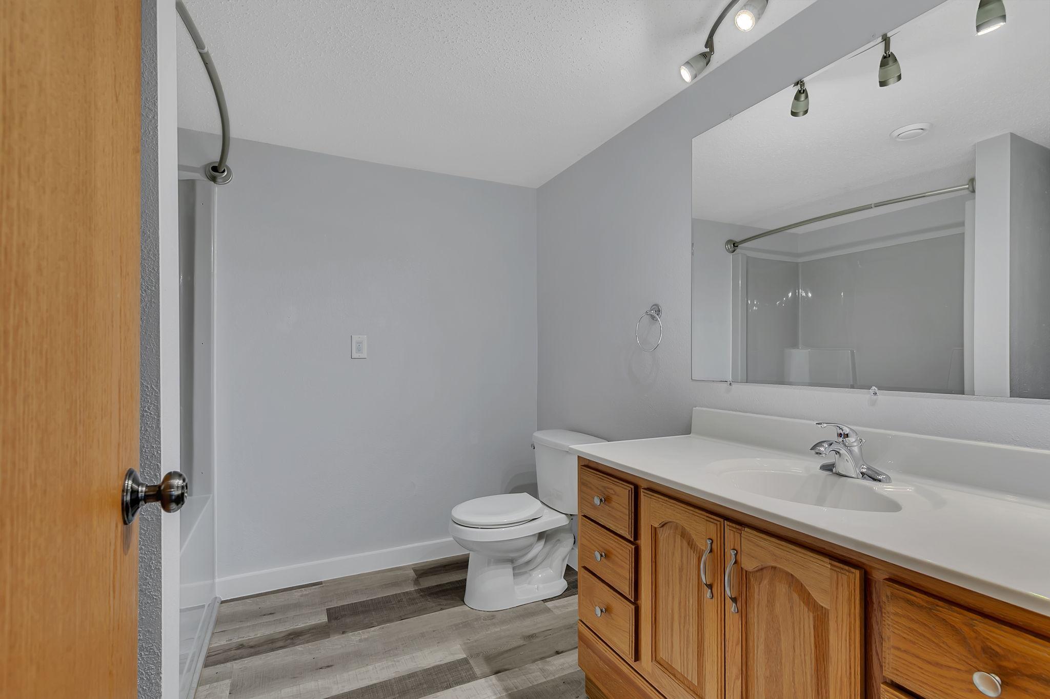 LL full bath with jetted tub