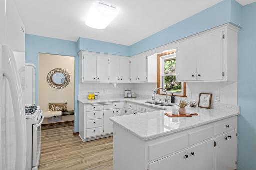 Newer quartz countertops!