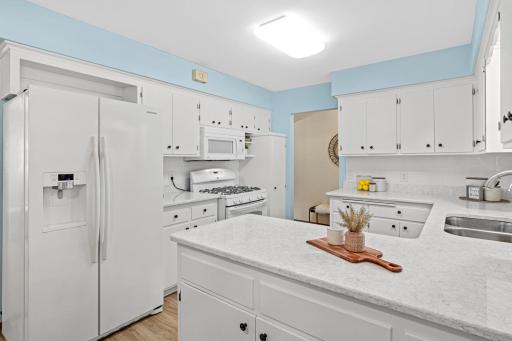 Kitchen is large and very well designed