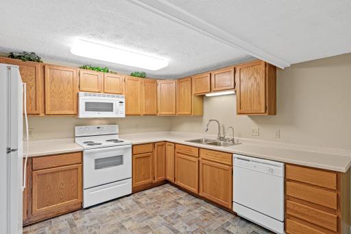 Very large full kitchen on lower level!