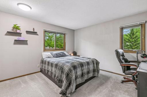 This is the third bedroom on the upper level.