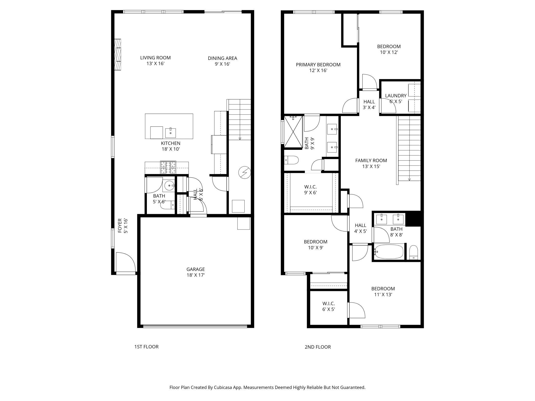 floor plans- 17922 Genoa