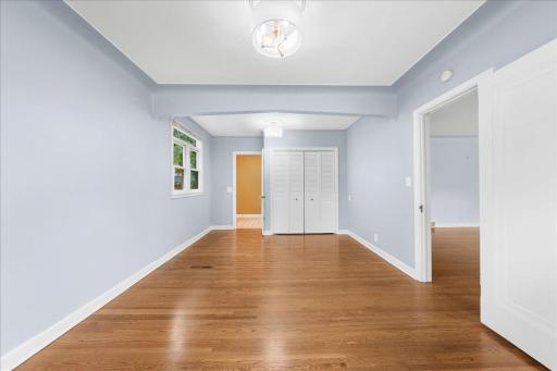 Additional view of 1st main floor Bedroom looking back towards back hallway