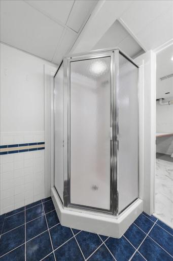 Additional view of 3/4 Bath showing corner shower
