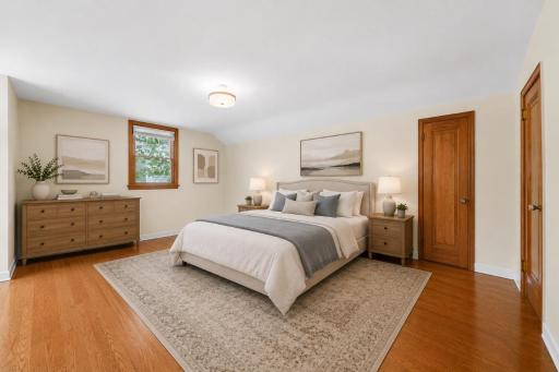 3rd Bedroom "Primary bedroom" - Virtually Staged Image!