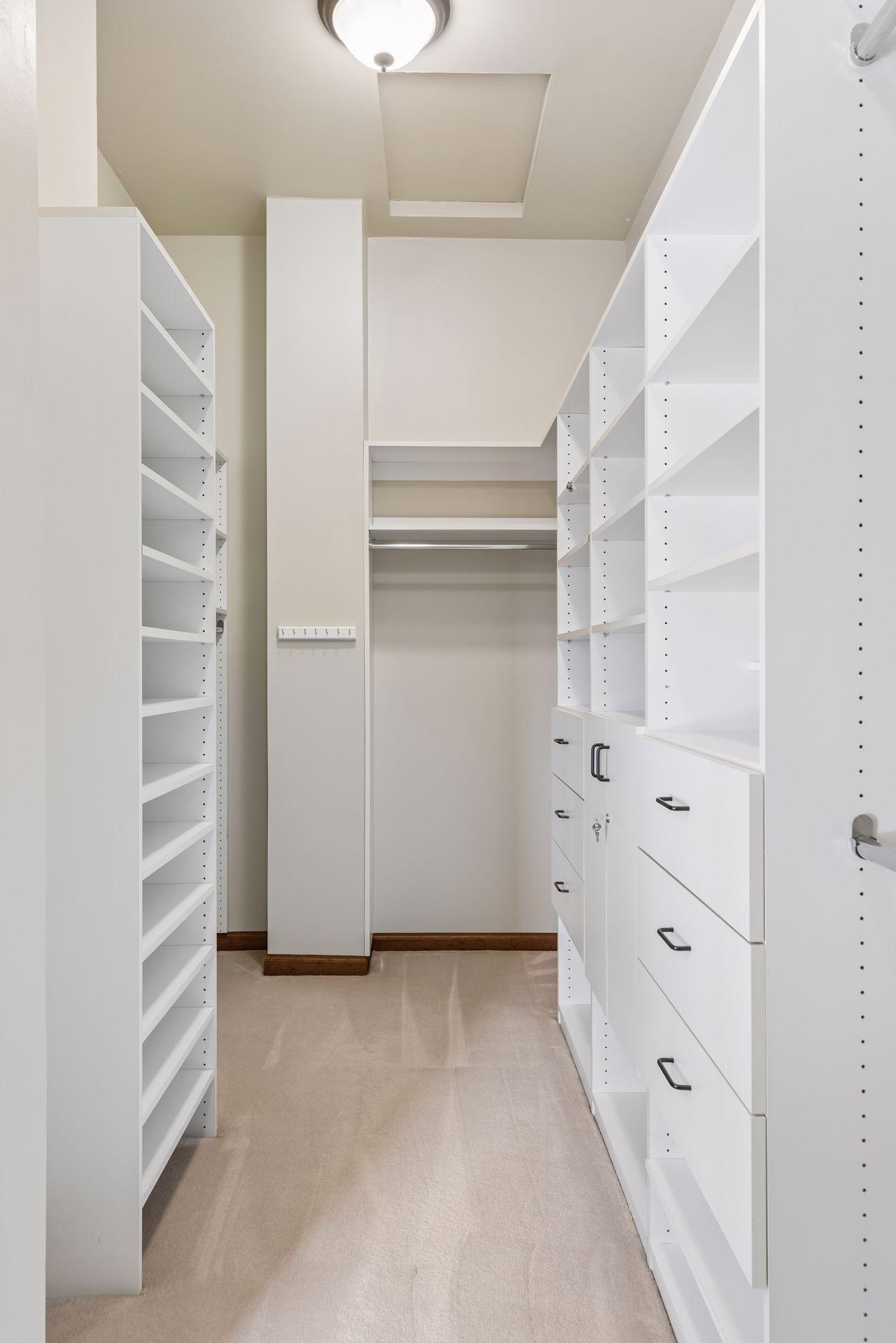 Large walk-in closet
