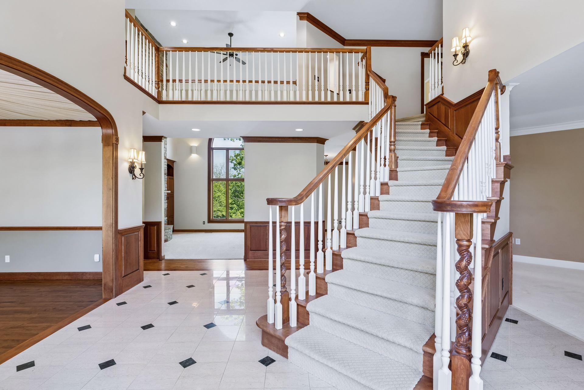 A grand entrance