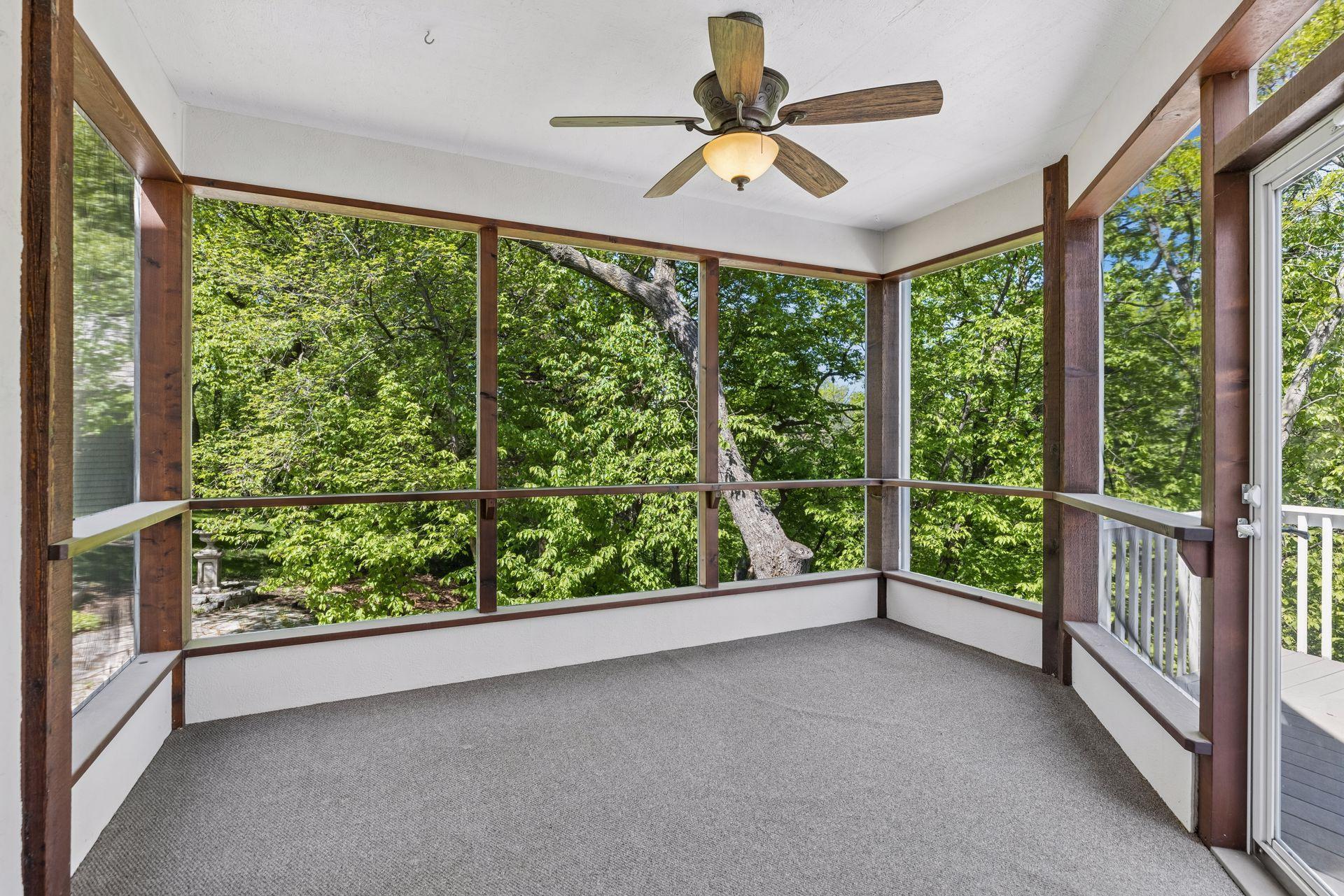 Morning coffee, evening glass of wine overlooking your private back yard