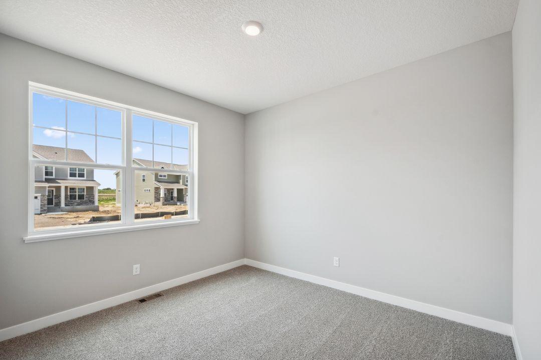 With French doors on a bedroom, it's easily converted to a home office or flex room space. *Picture is of model home; actual finishes may vary.