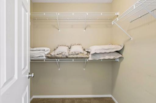 Primary closet.