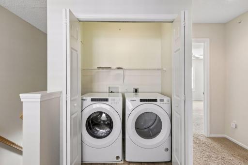Newer washer and dryer included.