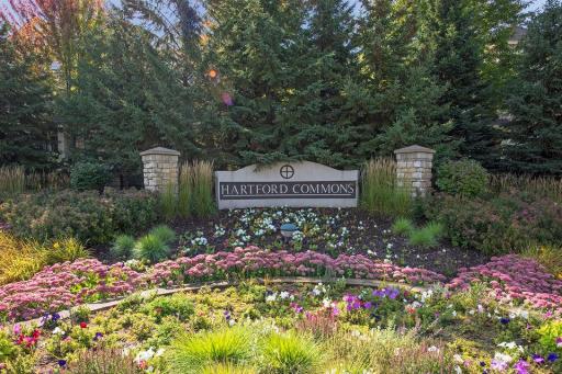 Neighborhood entrance.