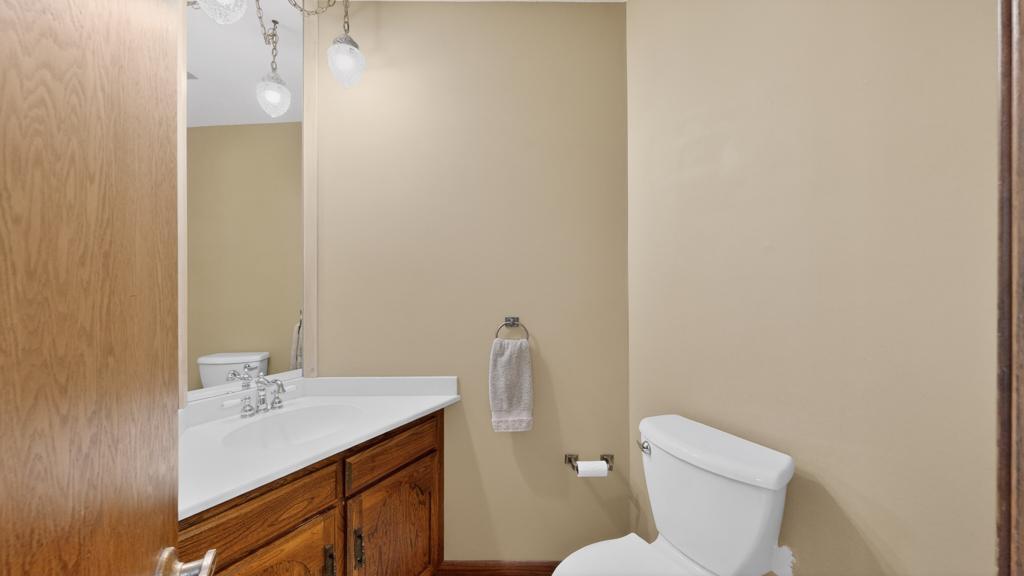 Main floor half bath