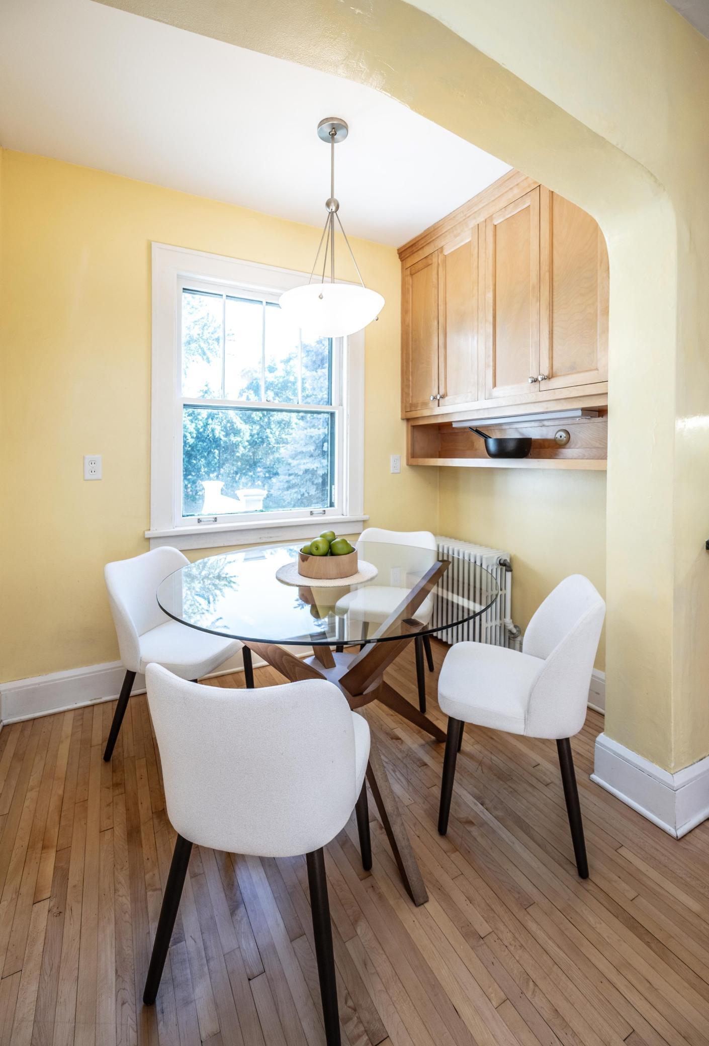 South facing eating nook