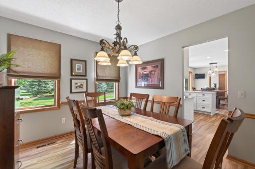 Separate formal dining space ideal for entertaining and special occasions