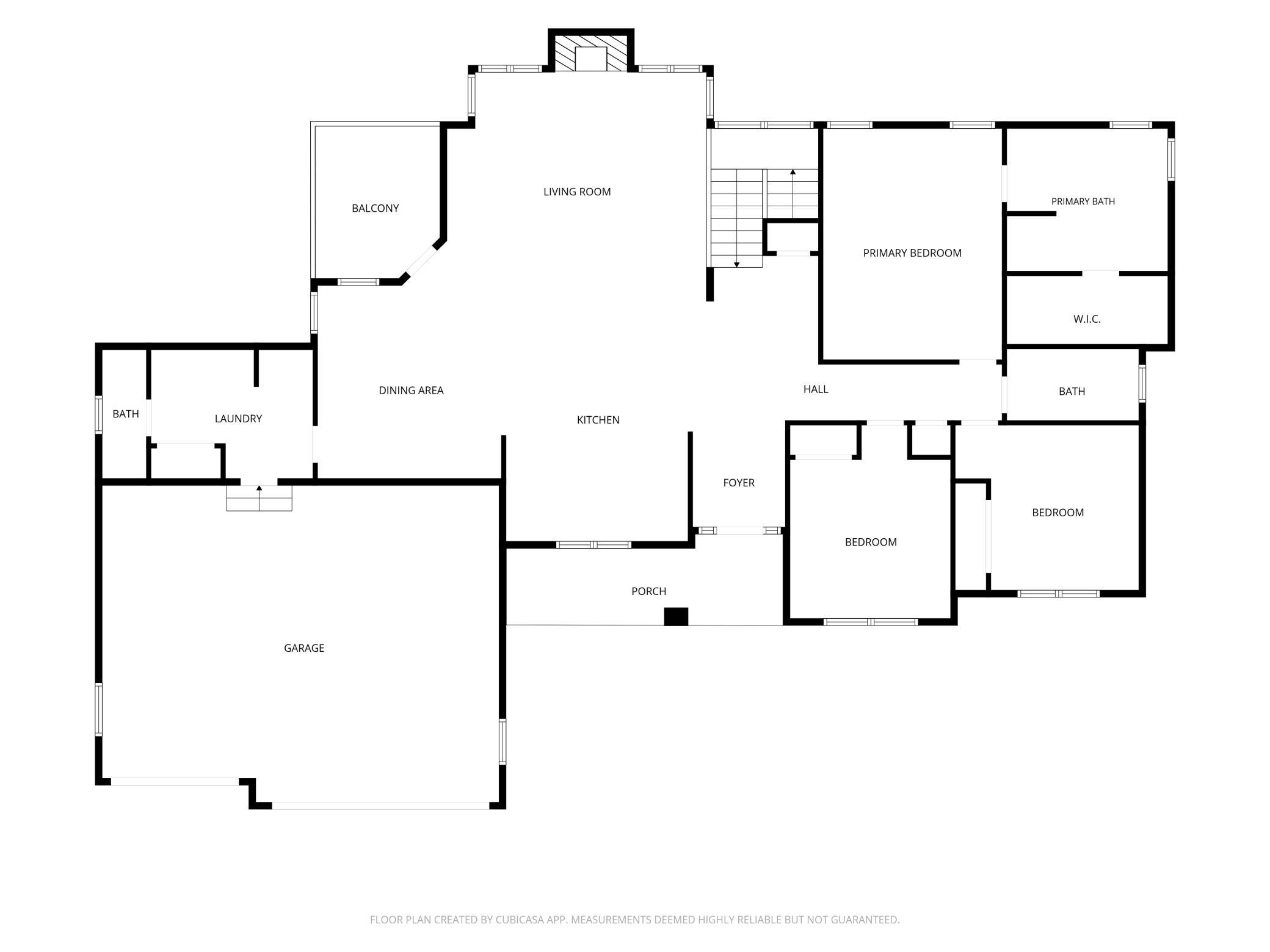 Main floor layout