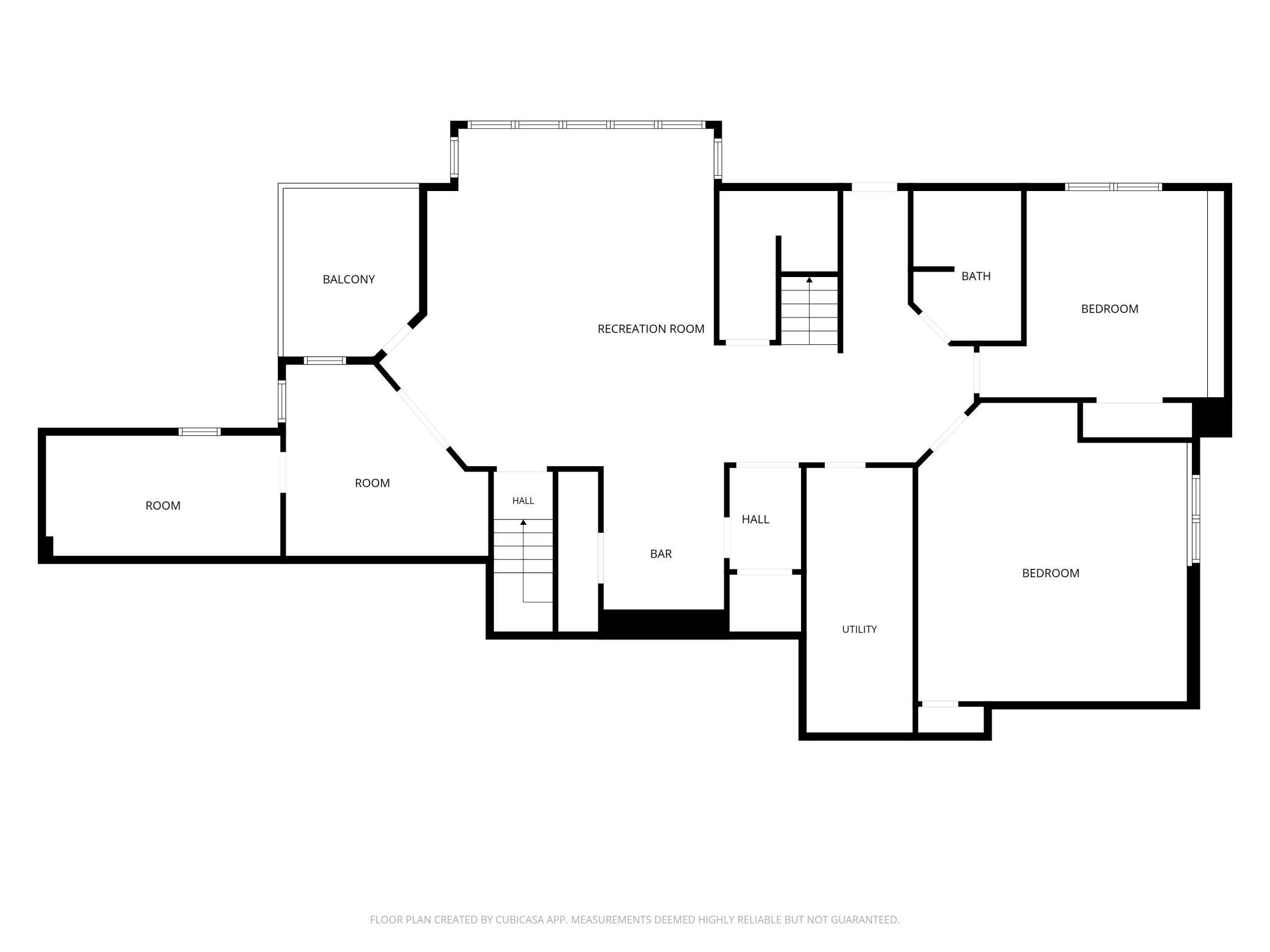 Lower level layout
