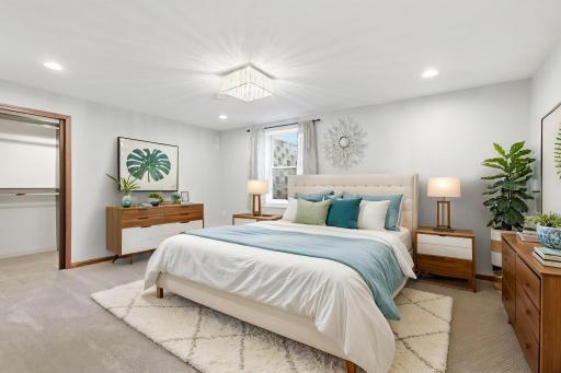 Lower Level Virtually Staged