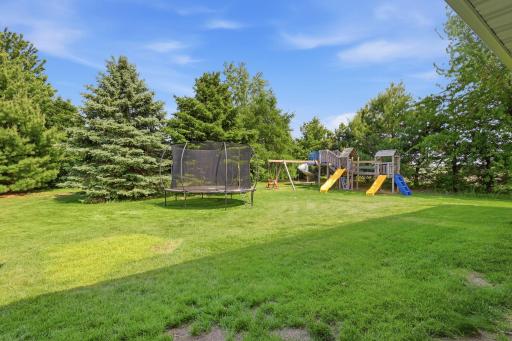 Swingset included!