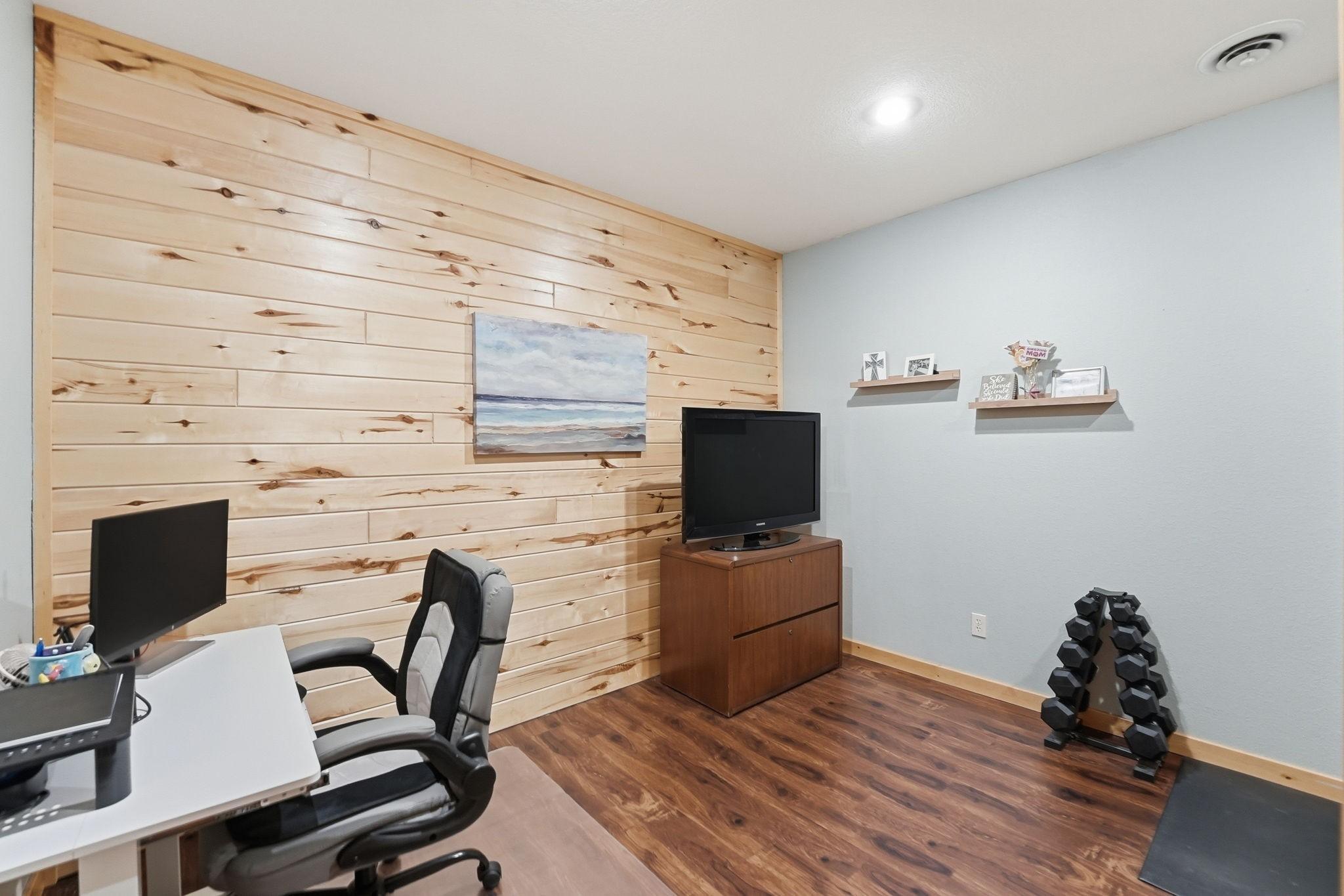 Lower level office