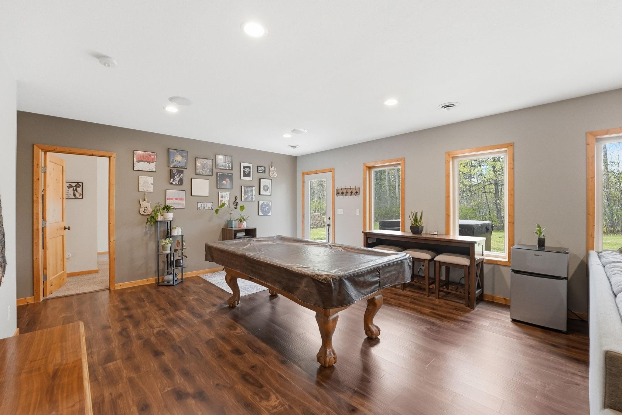 Extension of family room area! Great space for entertainment!