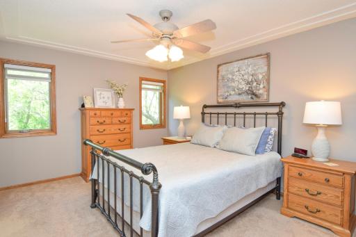 Find Respite in the Primary Suite...This Extra Large Room Boasts Two Windows Overlooking the Tranquil Wooded Yard-Including the Magical Fairy Garden Spot! Start and End Your Day With THE PERFECT VIEWS!!!
