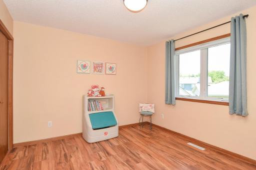 Bedroom Two on Upper Level Has Been Cleared and Now Used for Grand Kiddos Play Time! *Note Any White Vinyl Windows are Newer!