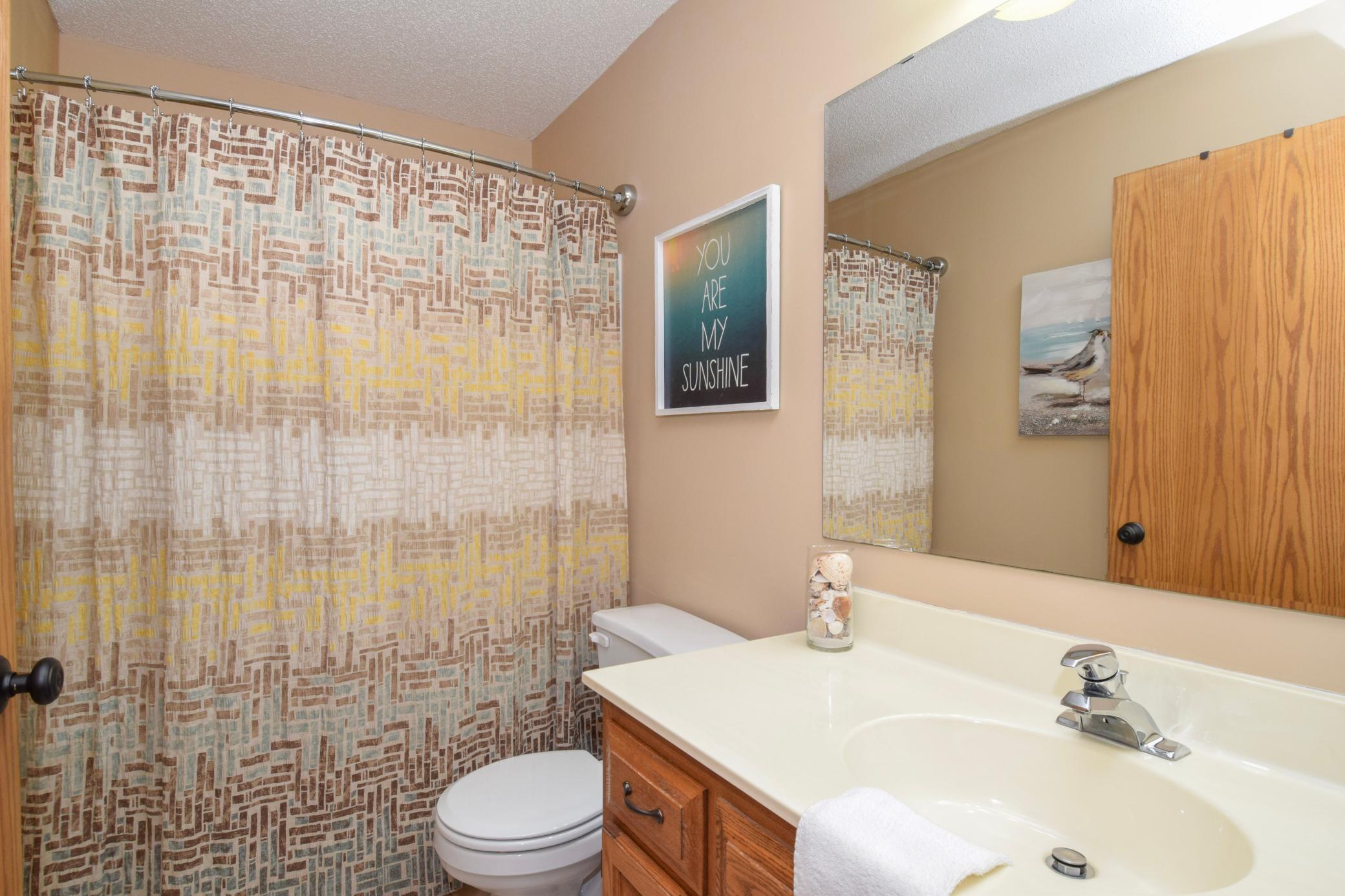 The Upper Level Full Main Bath Offers Every Convenience and Is As IMMACULATE As Every Bit of This Incredible Home!