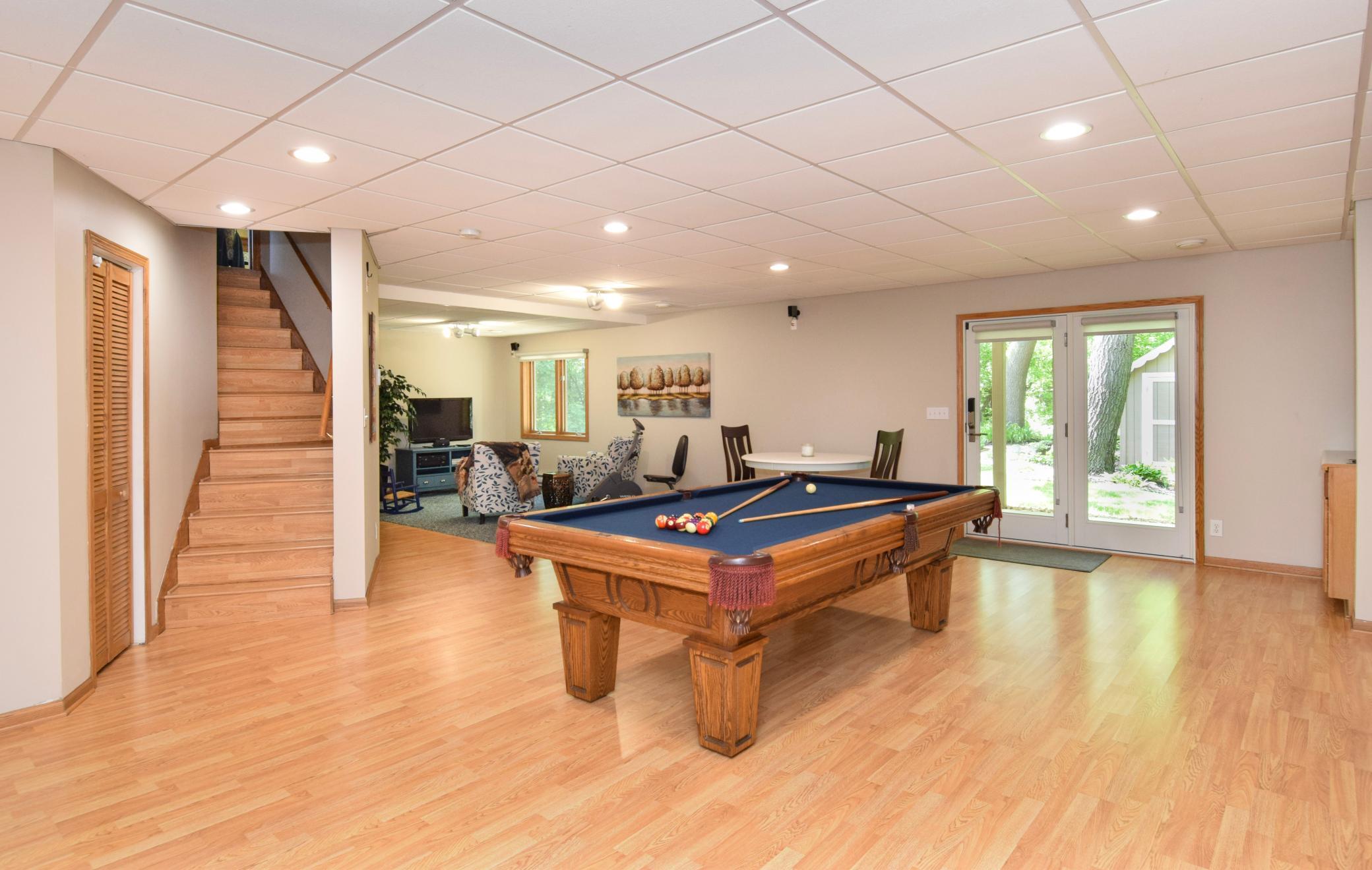 Now to Complete the Package! A Lower Level to Support All Family Fun and More!!! A HUGE Open Space to Carry On As Needed! Apologies-Pool Table Does NOT Stay! Bring Your Ideas Here!