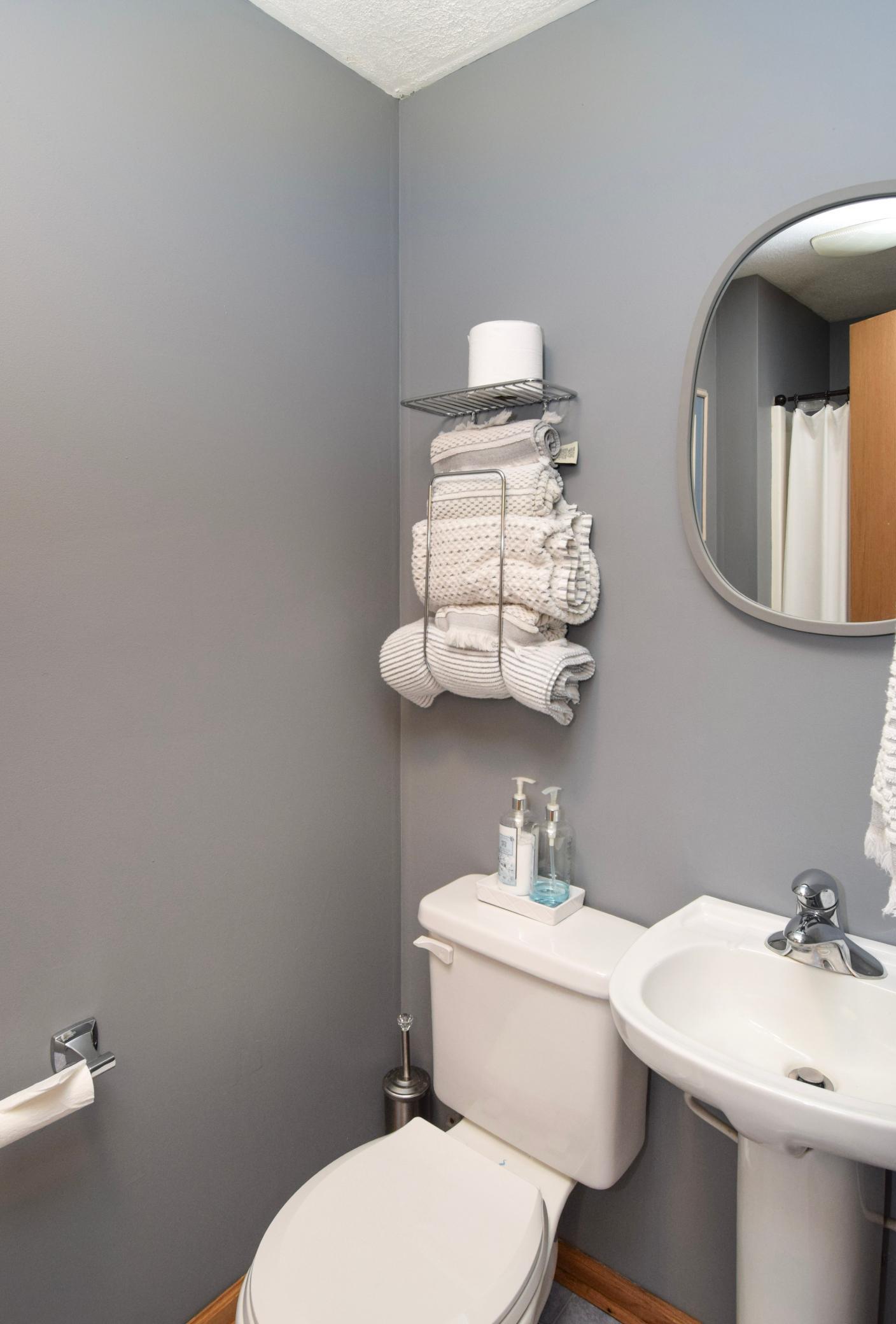 Lower Level 3/4 Bath is VERY Functional and Convenient!!!