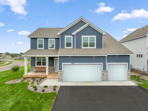 Photo of model home, color & options will vary.