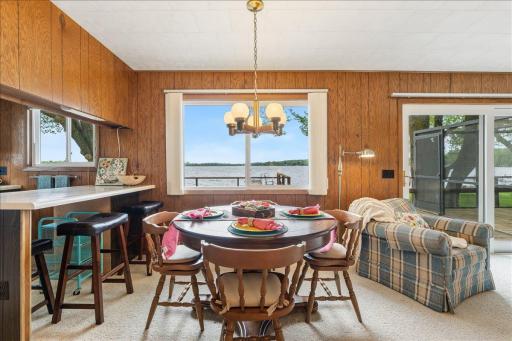 Beautiful view from the dining room table