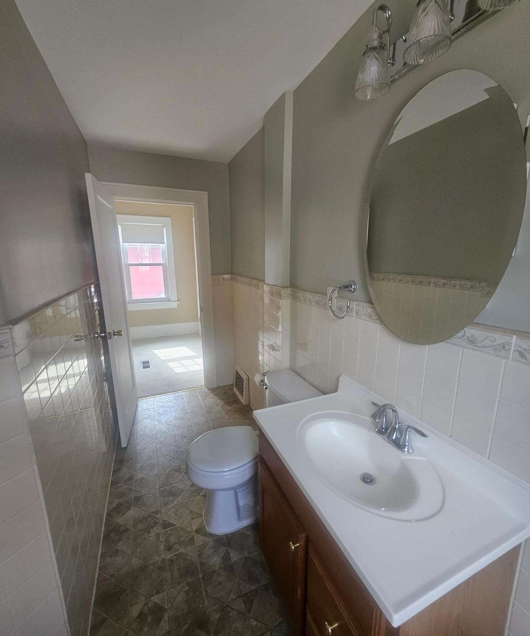 Upstairs bathroom
