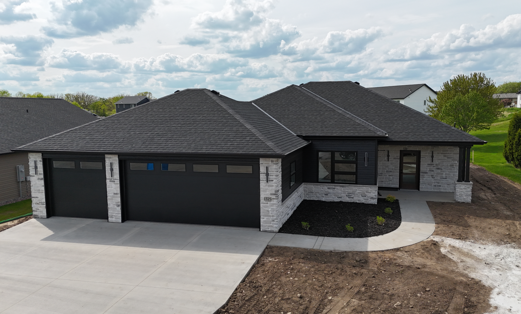Beautiful modern front