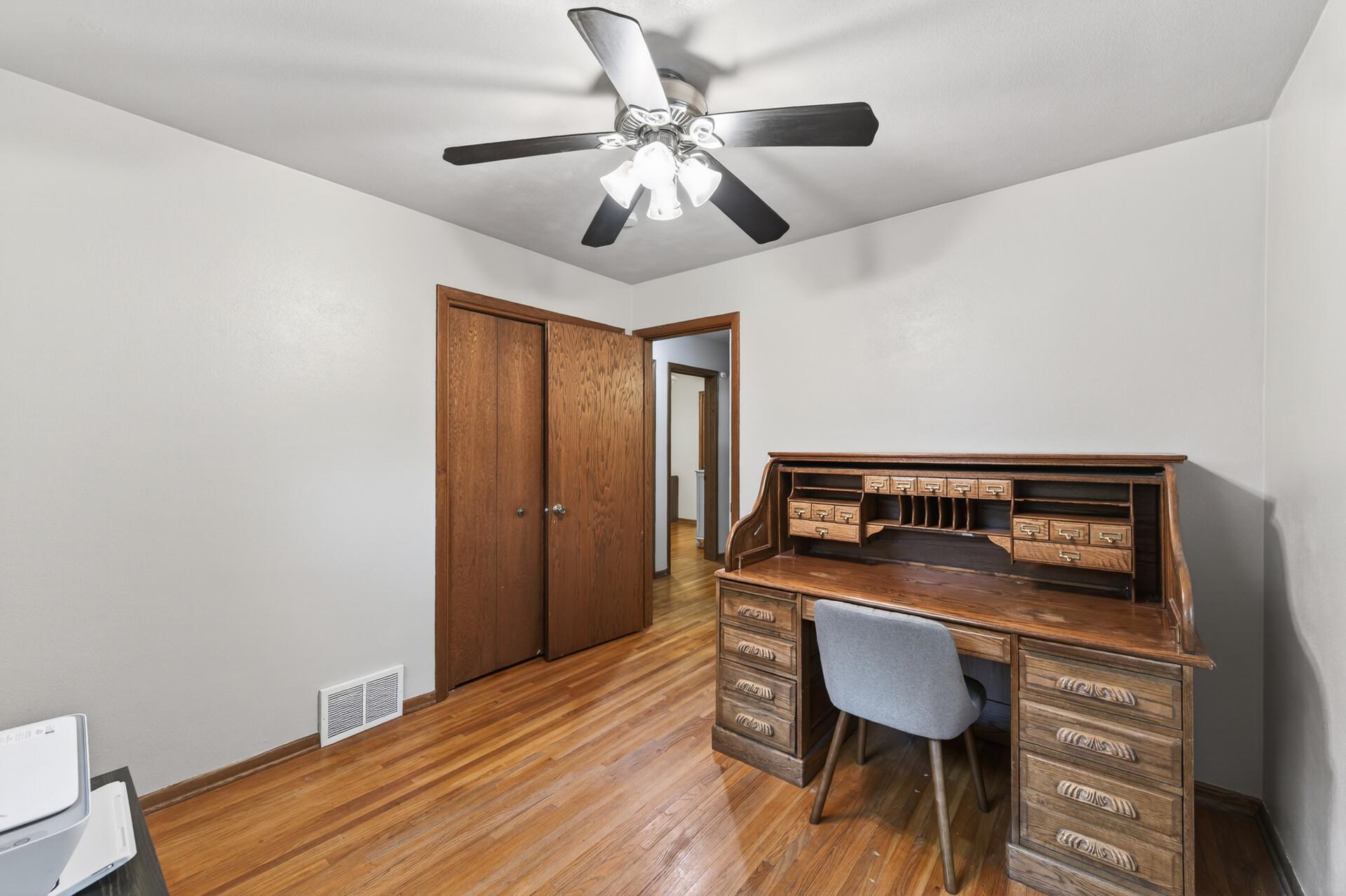 Third bedroom on the main level.