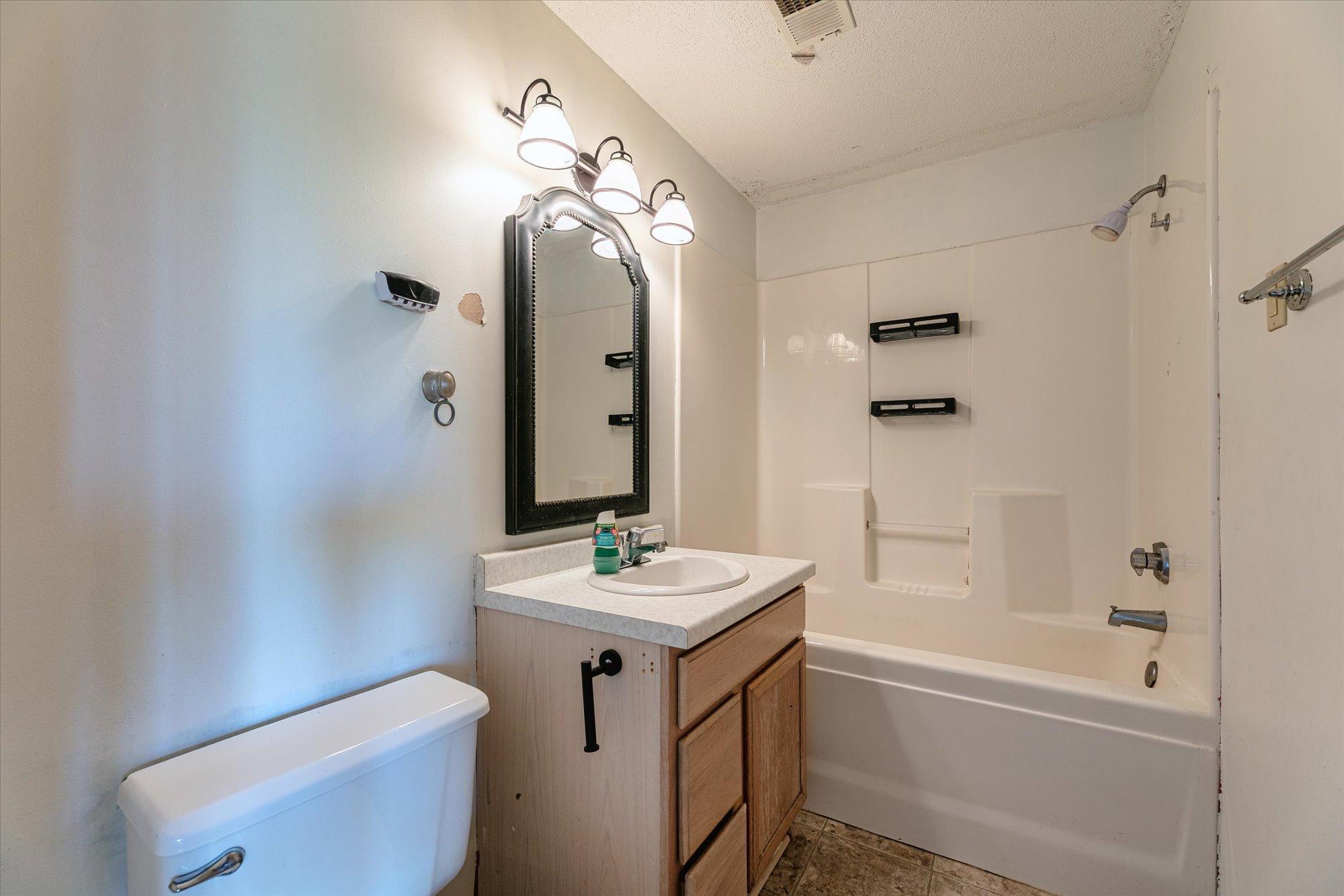 lower level bathroom