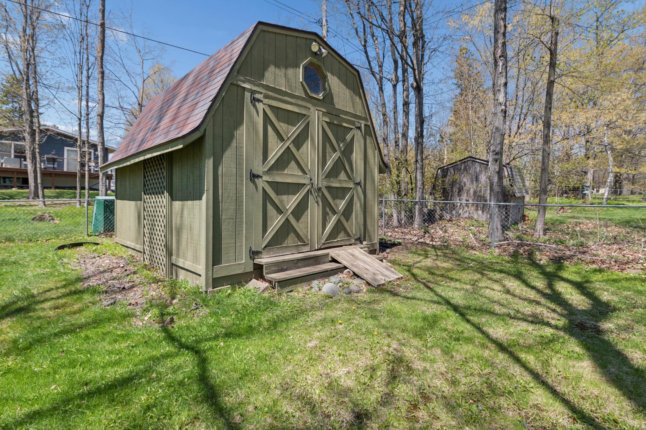 Double decker storage shed