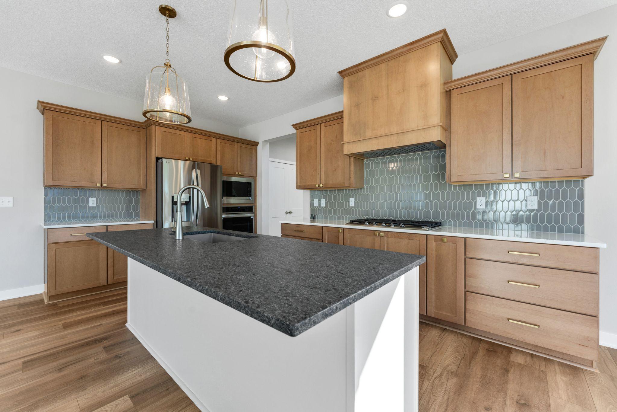 Beautiful granite and quartz countertops