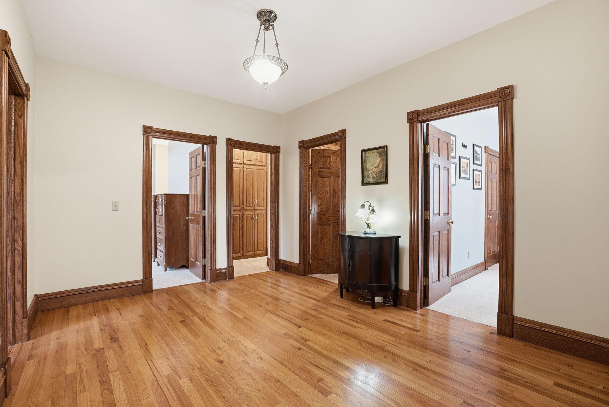 Upstairs, you'll find 3 bedrooms plus laundry room.