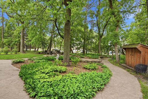 Walk through the gardens and feel at peace.