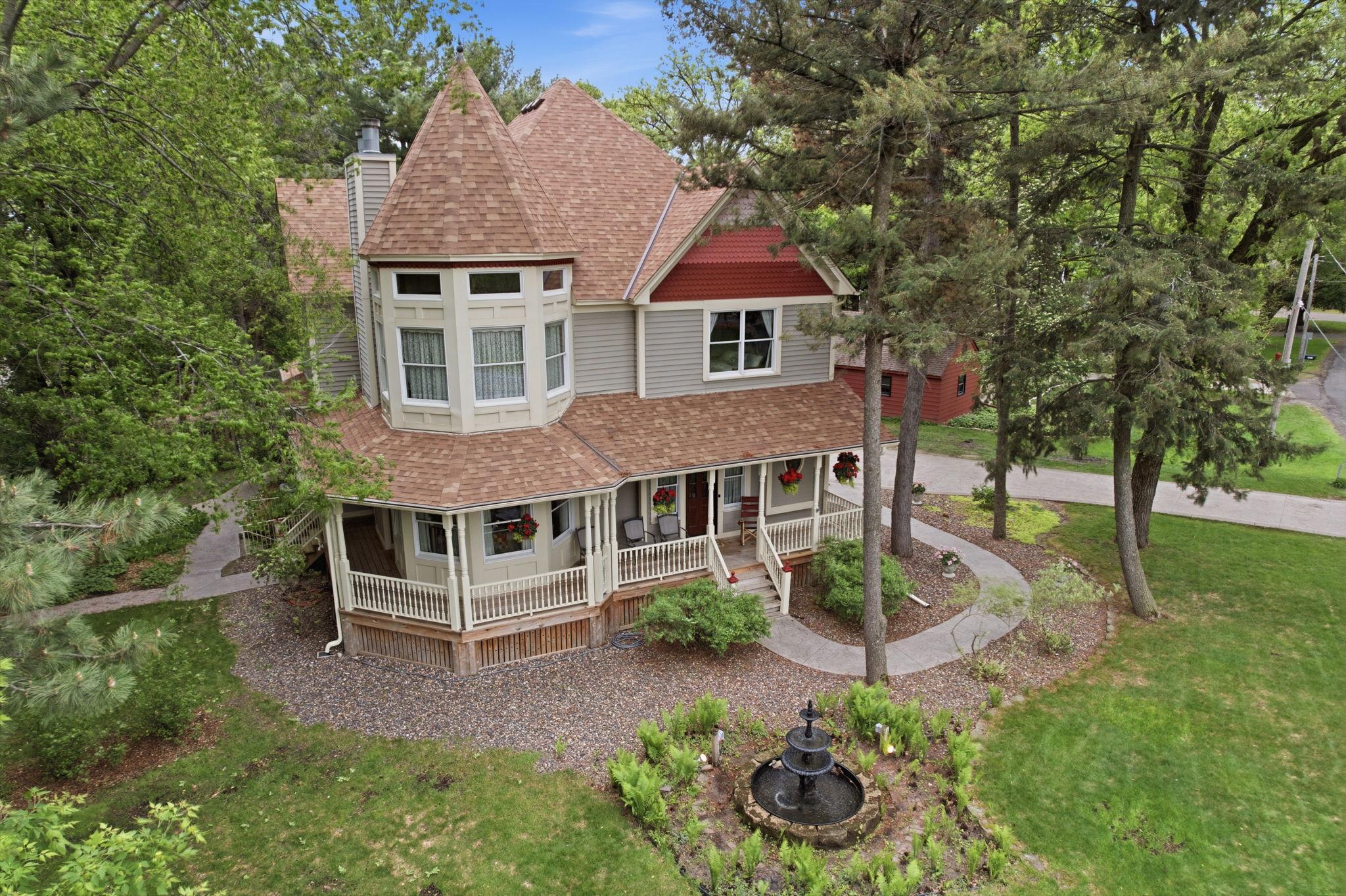 This Victorian replica was custom built in 1993.