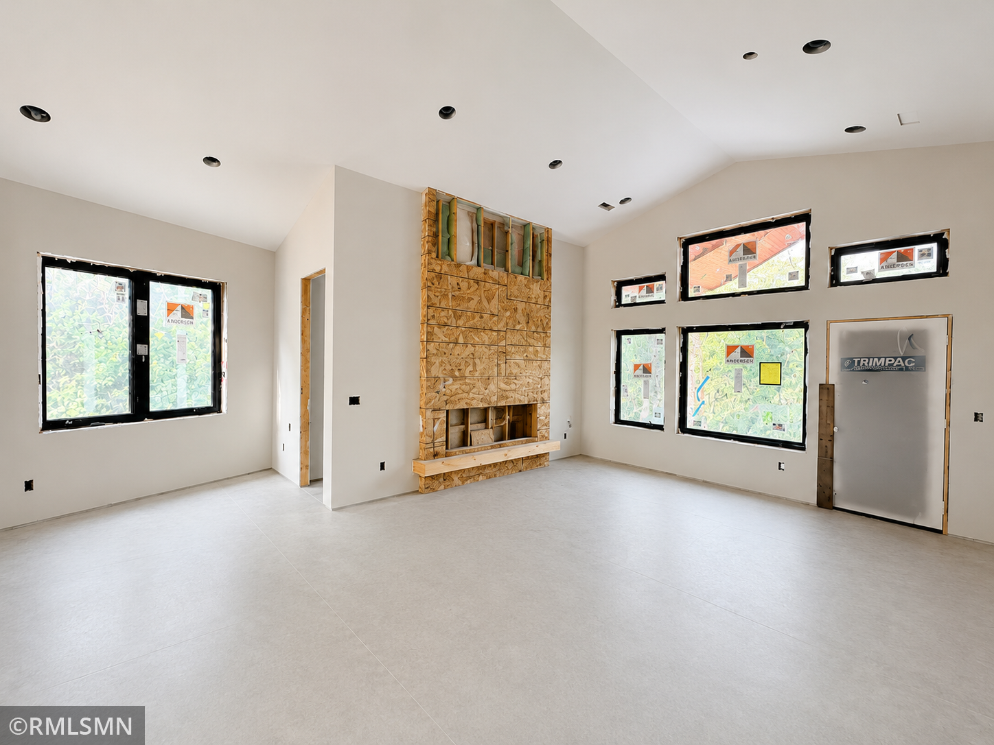 Main level also features a separate dining room that will feature built ins!