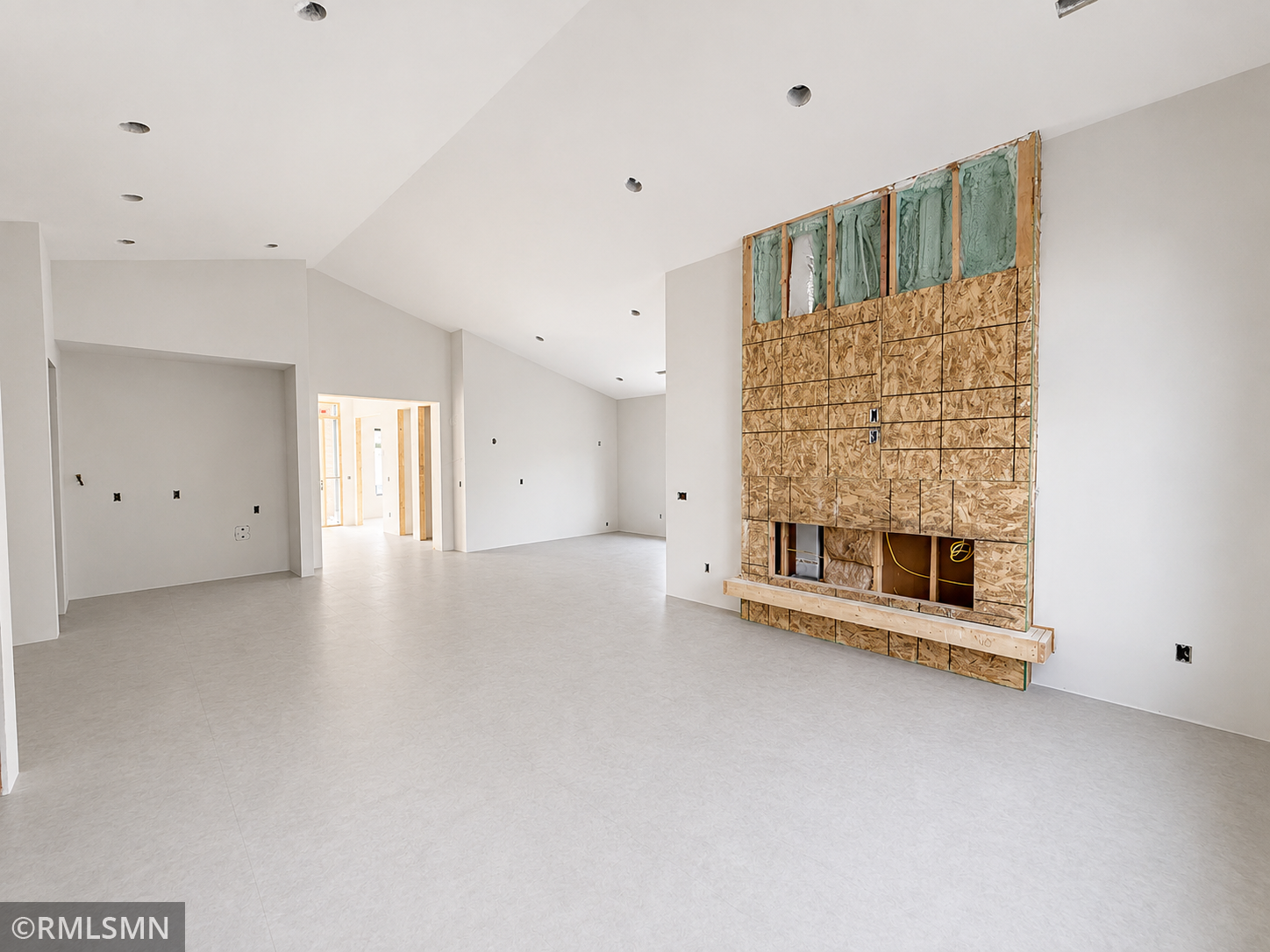 The main feature of this room will be the fireplace…just wait till you see the final product!